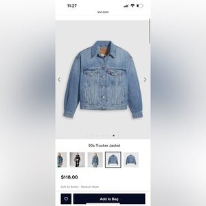 Levi's Light Blue Denim Jacket